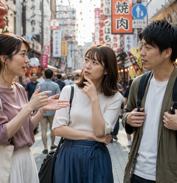 難しい関西弁の意味を標準語で理解する