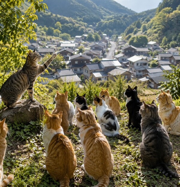 同じ方向へ進もうとする意識が広がる猫社会