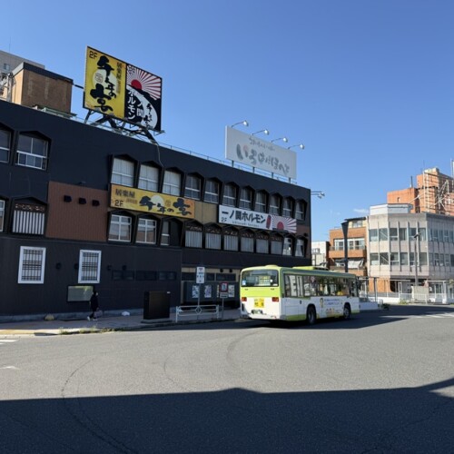 一ノ関駅のバス乗り場
