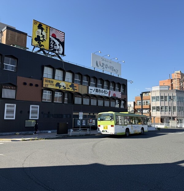 一ノ関駅のバス乗り場