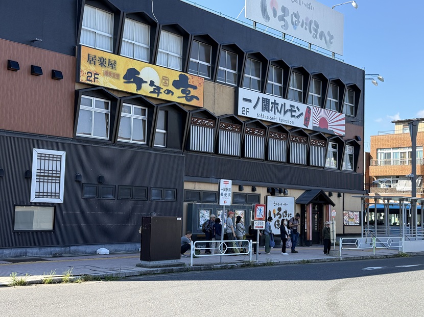 一ノ関駅のバス乗り場