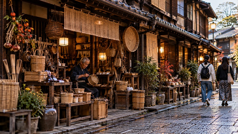 京都の昔ながらの商店と大切に使われている古い道具