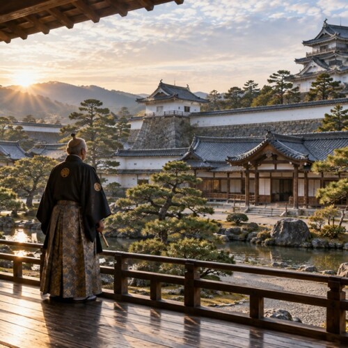 徳川家康が晩年を過ごした駿府城と静かな城内の風景