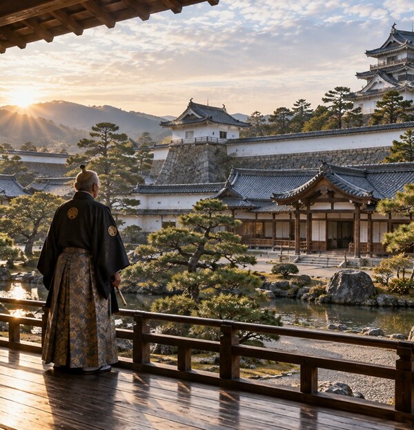徳川家康が晩年を過ごした駿府城と静かな城内の風景