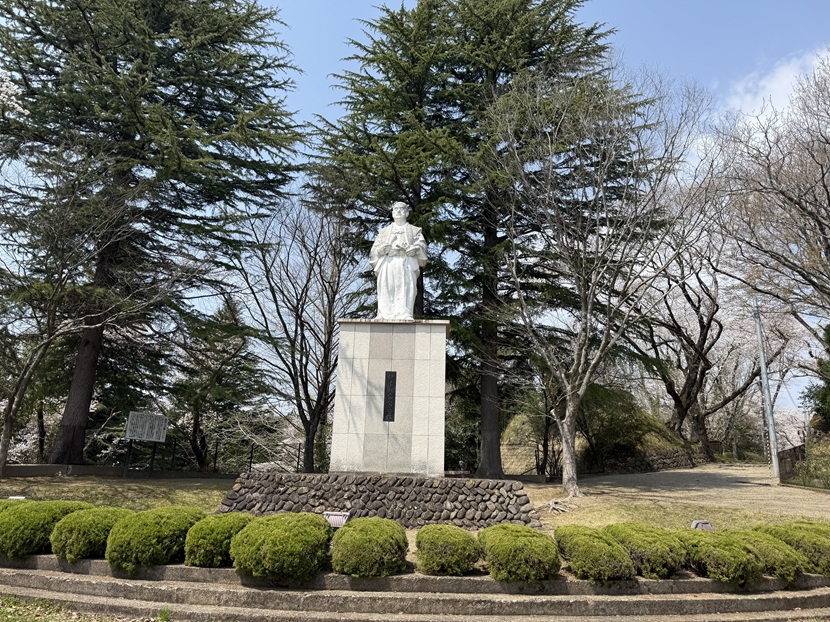 宮城県大崎市岩出山にある伊達政宗の像
