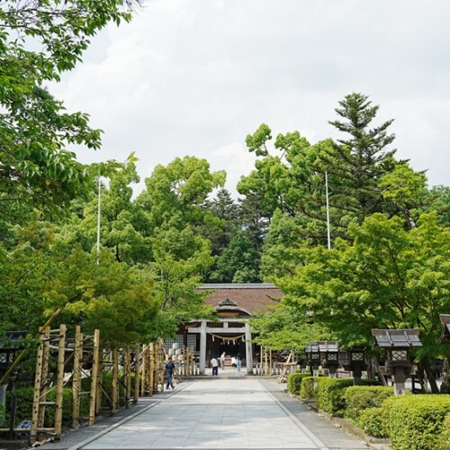 山梨県甲府市にある武田信玄ゆかりの武田神社