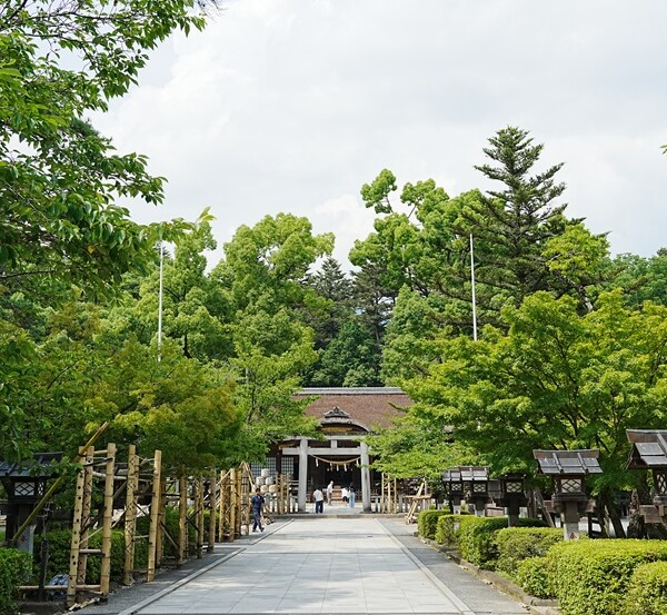 山梨県甲府市にある武田信玄ゆかりの武田神社