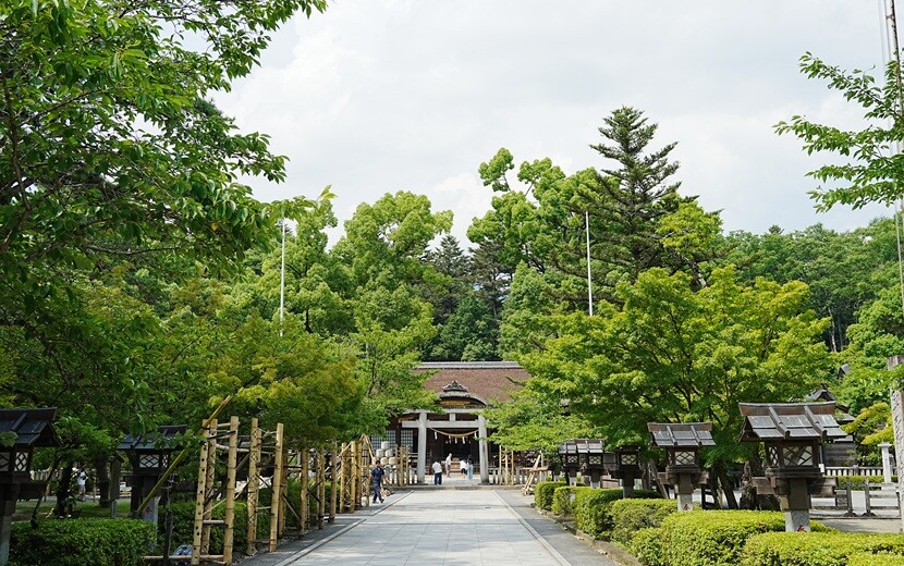 山梨県甲府市にある武田信玄ゆかりの武田神社